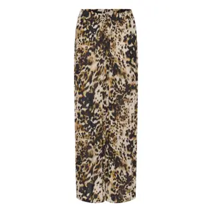 Damskie spodnie z szerokimi nogawkami KAFFE Thora image-2