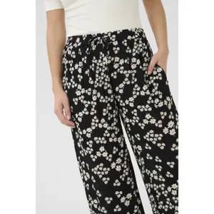 Damskie spodnie z szerokimi nogawkami KAFFE Thora image-2