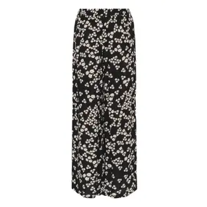 Damskie spodnie z szerokimi nogawkami KAFFE Thora image-5