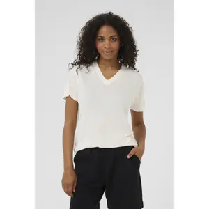 Koszulka damska KAFFE Maria V-neck image-2