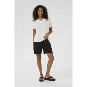 Koszulka damska KAFFE Maria V-neck image-3