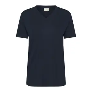 Koszulka damska KAFFE Maria V-neck image-0