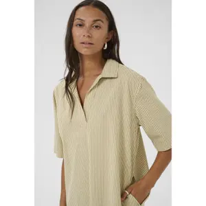 Damska sukienka koszulowa KAFFE Naya image-5