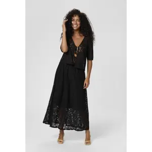 Spitzenbluse, Damen KAFFE Nomi Bow image-4