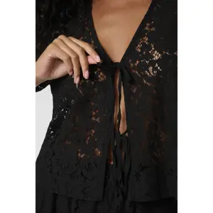 Spitzenbluse, Damen KAFFE Nomi Bow image-6