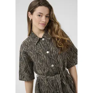 Women's denim dress KAFFE Leondra image-3