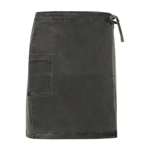 Women's denim wrap skirt KAFFE Zina image-0