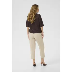 Damen V-Ausschnitt Pulli KAFFE Lourine image-4