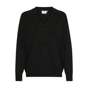 Women's V-neck sweater KAFFE Lizza image-0