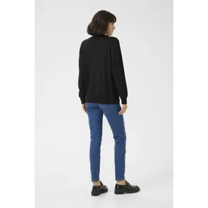 Women's V-neck sweater KAFFE Lizza image-4