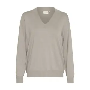 Damen V-Ausschnitt Pulli KAFFE Lizza image-0