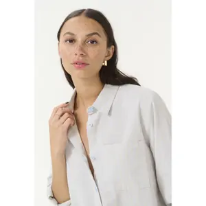 Damska długa koszula KAFFE Naya image-6