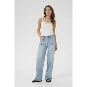 Damski top z wiskozy i elastanu KAFFE omi image-2