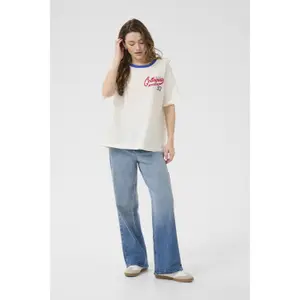 Koszulka damska KAFFE Colli image-3