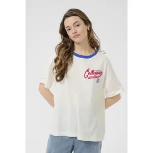 Koszulka damska KAFFE Colli image-4