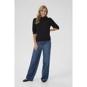 Damski sweter z golfem KAFFE Loren image-2