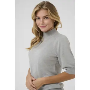Damski sweter z golfem KAFFE Loren image-4