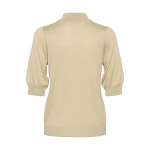 Damski sweter z golfem KAFFE Loren image-0