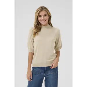 Damski sweter z golfem KAFFE Loren image-3
