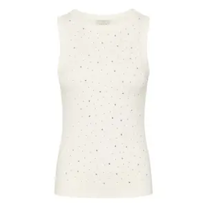 Damski tank top KAFFE Carna Rhinestone image-0