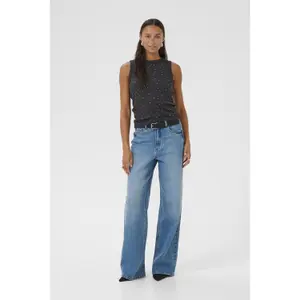 Damen-Top KAFFE Carna Rhinestone image-1