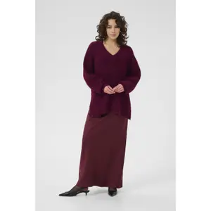 Women's V-neck sweater KAFFE Ane image-2