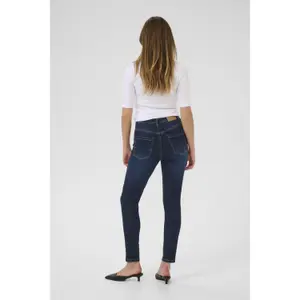 Hoch taillierte Slim-Fit Jeans Damen KAFFE Willow image-2