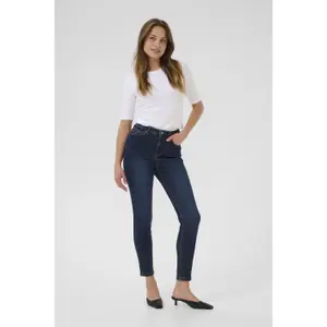 Slimy dżinsy damskie z wysokim stanem KAFFE Willow image-2