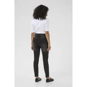 High-waisted slim jeans for women KAFFE Willow image-4