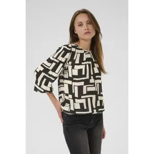 Damenbluse KAFFE Lorina Amber image-2