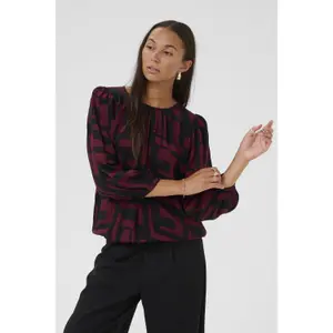 Damenbluse KAFFE Lorina Amber image-1