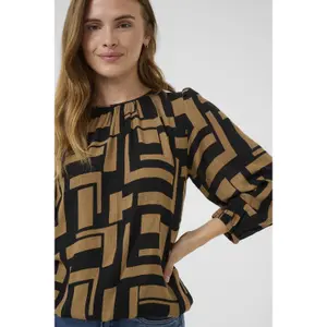 Damenbluse KAFFE Lorina Amber image-5
