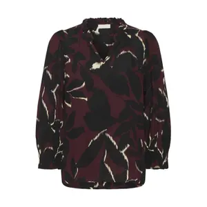 Damenbluse KAFFE Linda Amber image-0