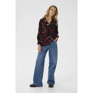 Damenbluse KAFFE Linda Amber image-2