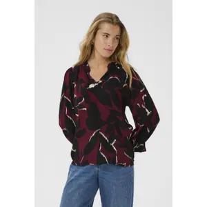 Damenbluse KAFFE Linda Amber image-1
