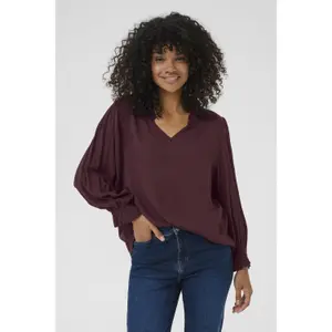 Damenbluse KAFFE Liv Amber image-1