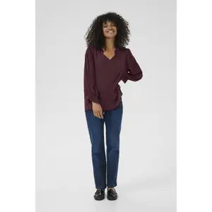 Damenbluse KAFFE Liv Amber image-2