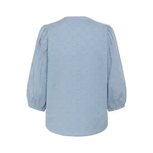 Damska bluzka o długości 3/4 KAFFE Enya image-1