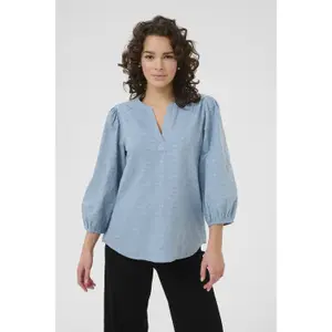 Damska bluzka o długości 3/4 KAFFE Enya image-3