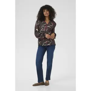 Damenbluse KAFFE Beate Amber image-2