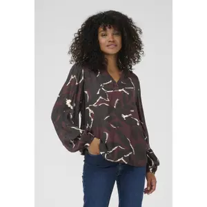 Damenbluse KAFFE Beate Amber image-1
