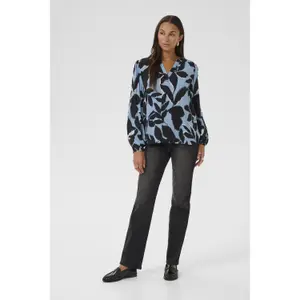 Damenbluse KAFFE Beate Amber image-2