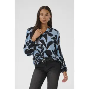 Damenbluse KAFFE Beate Amber image-1