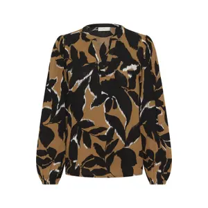 Damenbluse KAFFE Beate Amber image-0