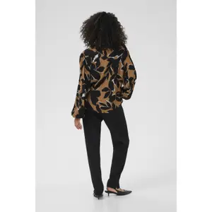 Damenbluse KAFFE Beate Amber image-4