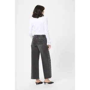 Women's wide leg jeans KAFFE Petra image-5
