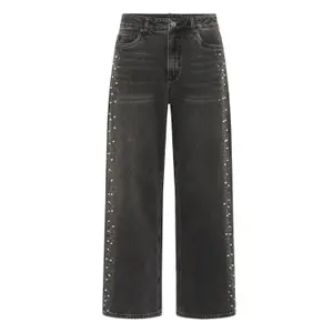 Women's wide leg jeans KAFFE Petra image-0