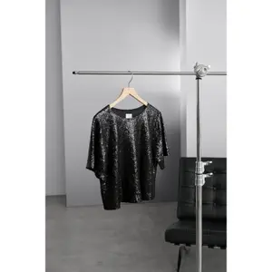 Women's crop T-shirt KAFFE Miranda image-3