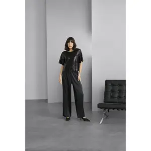 Women's crop T-shirt KAFFE Miranda image-4