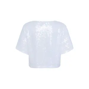 Women's crop T-shirt KAFFE Miranda image-1